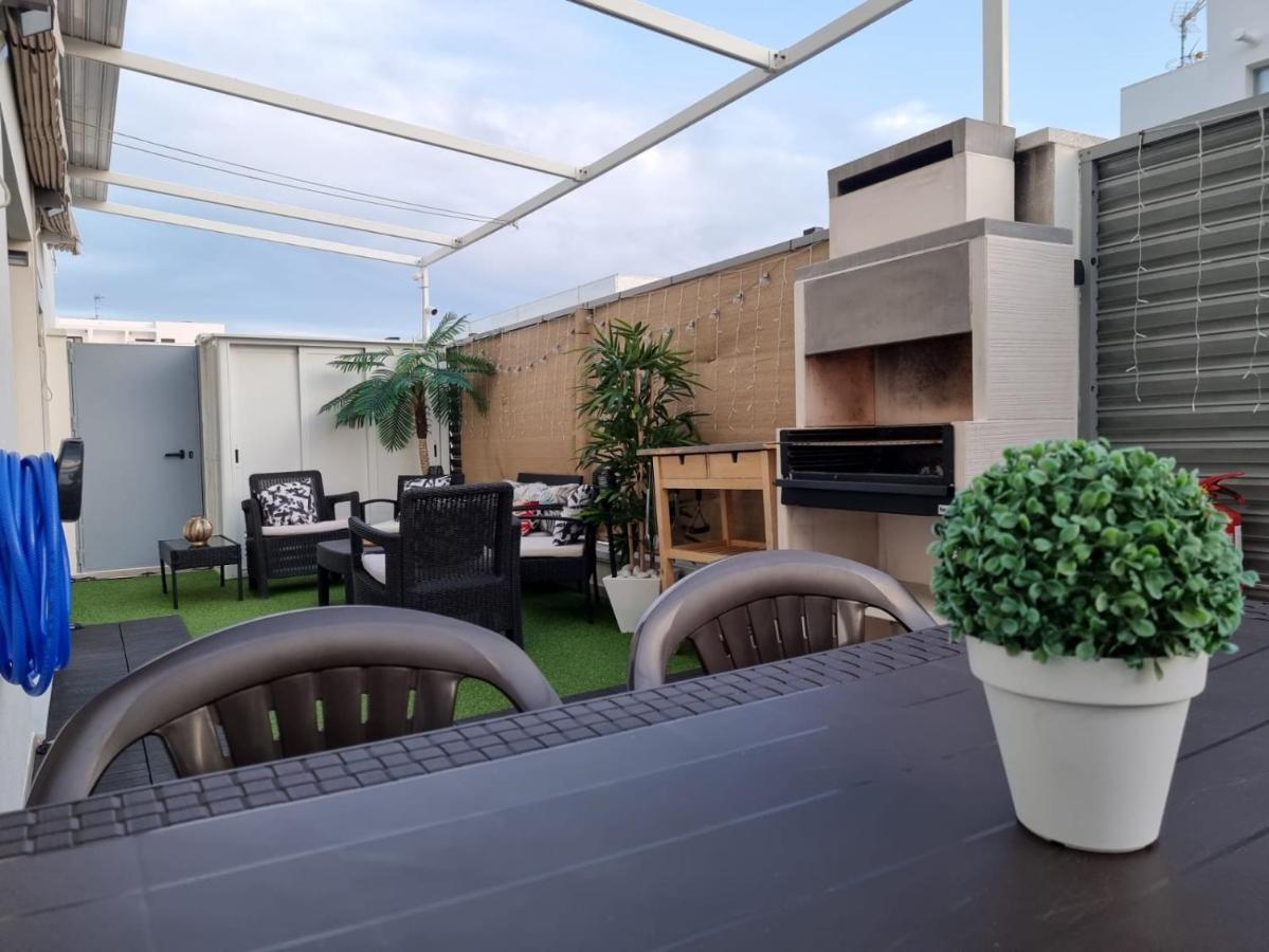 Casa Terraza Lägenhet Conil De La Frontera Exteriör bild