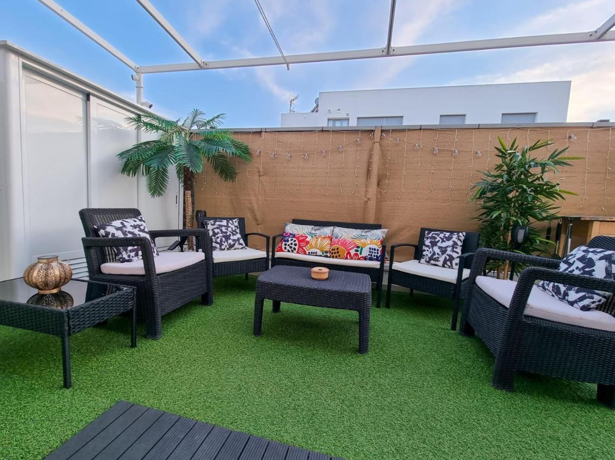 Casa Terraza Lägenhet Conil De La Frontera Exteriör bild